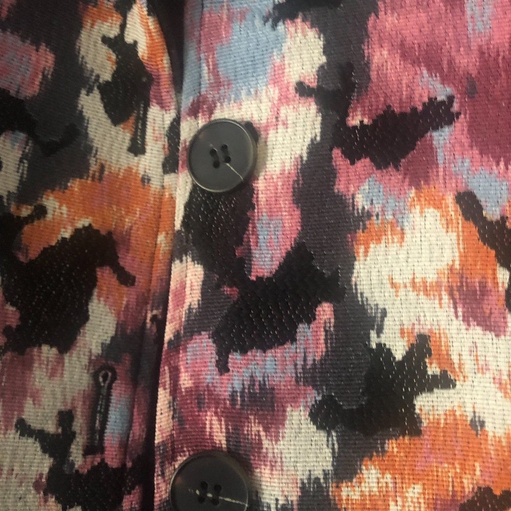 Multi-Colored IKAT Topper Jacket - Picture 5 of 7
